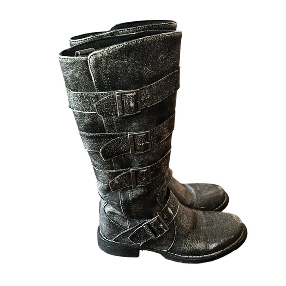 Durango distressed knee high riding boots 7m - Picture 1 of 7